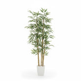 Artificial Textured Bamboo Tree with Pot - 135cm (4.5ft)